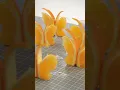 Welcome to the mini-world of orange - Fruit Carving