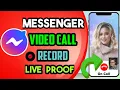 facebook messenger call recording messenger call recording