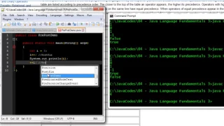 Java Prefix and Postfix Incremetors