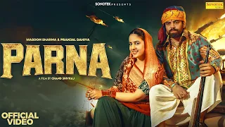 parna official video masoom sharma pranjal dahiya komal chaudhary new haryanvi song 2026