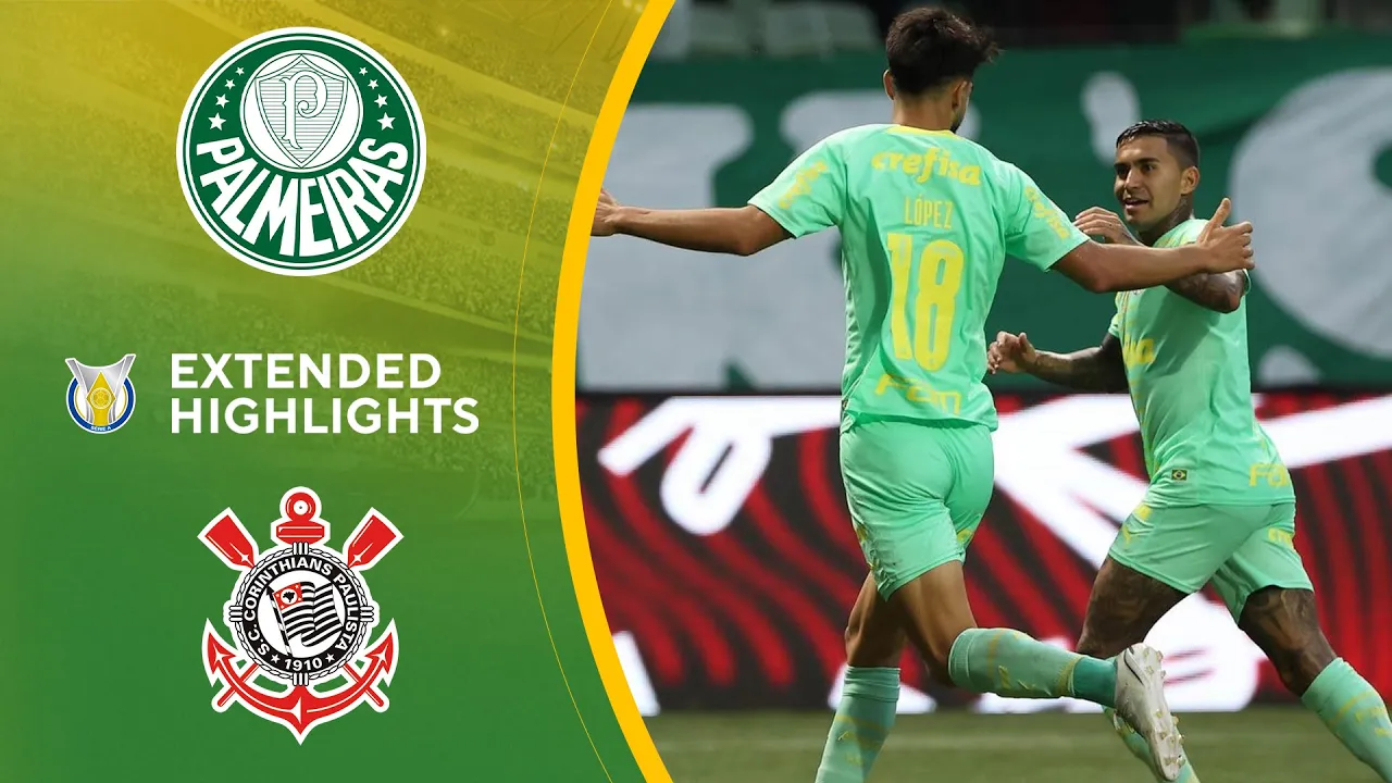 Palmeiras vs. Corinthians: Extended Highlights | Brasilerao Série A | CBS Sports Golazo