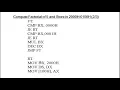 8086 Assembly Language Programming--Part 2