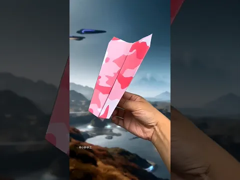 How to make a Paper Plane 🤗✈️ , Paper plane that flies far , Best paper aeroplane #shorts #paper