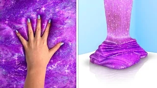 Testing Oddly Satisfying Slime Challenges