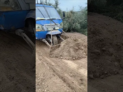 Low-Cost Tricycle Bulldozer Gets the Job Done