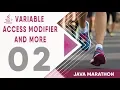 Java Advance Bangla Tutorial Series Part - 02 Java Variable Access Modifier And More