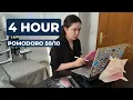 WORK WITH ME 4 HOUR Real Sea Sounds from Spain Pomodoro Evening Ocean Breaks