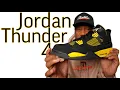 Jordan 4 Thunder s past and present and is it worth the purchase