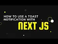 How to use toast notification with Next js react-toastify