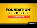 How to Process Time and Material Billing in FOUNDATION FOUNDATION Highlights