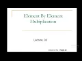 MATLAB Element By Element Multiplication Division Exponents