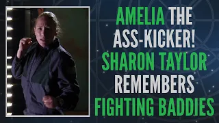 sharon taylor demonstrated authentic kickboxing chops in attlantis clip