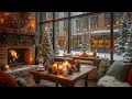 Lagu Sweet Winter Jazz in Coffee Shop 🎄 Soft Jazz Music \u0026 Fireplace Café Ambience for Relax \u0026 Focus