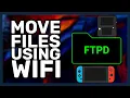 Wirelessly Moving Files to with FTPD