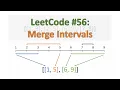 LeetCode 56 Merge Intervals Python Solution