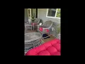 Blazing Needles Twill Settee Group Cushions Navy Set of 3