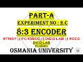 Write a Verilog L Program in Behavioral Model for 8 3 Encoder Digital Design