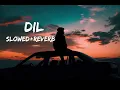 Dil || Slowed & Reverb || Ek Villain Returns || Raghav Chaitanya || Kaushik-Guddu || Lofi Beats