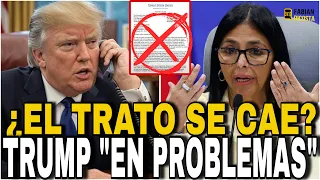 ¡ÚLTIMA HORA! 🚨 TRUMP SE HUNDE POR DELCY: EL SENADO DICE QUE EL PACTO PETROLERO PUEDE SER ILEGAL
