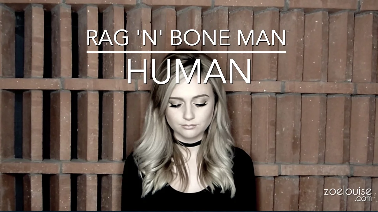 Human - Rag'n'Bone Man  |  Zoe Louise cover