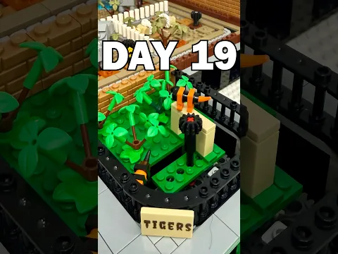 Building a Mini Working LEGO ZOO Day 19