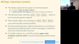 Parallel programming with MPI Part III mpi4py