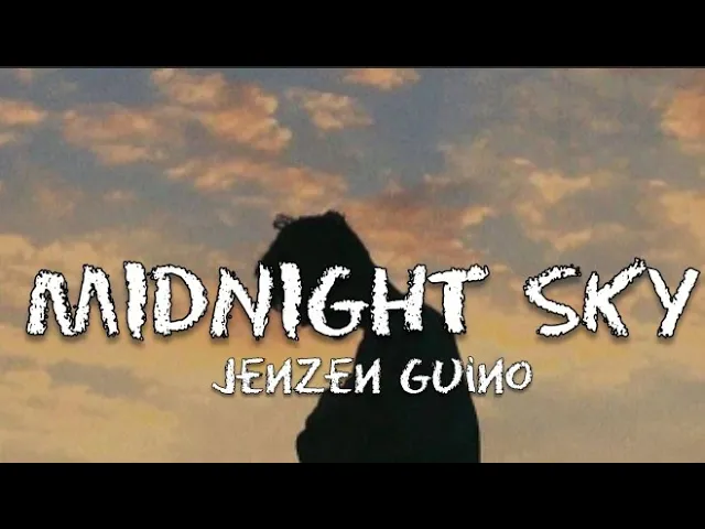 Midnight Sky | Cover by Jenzen Guino (Lyrics)