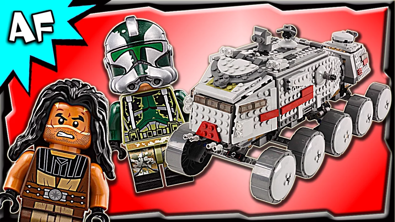 LEGO Star Wars Ahsoka (332nd) CLONE TURBO TANK! (Republic Bricks)