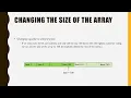Data Structures Module 1 Array Part 3 Vector memory management