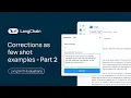 Corrections Few Shot Examples Part 2 LangSmith Evaluations