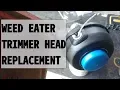 HUSQVARNA WEED EATER TRIMMER HEAD REPLACEMENT