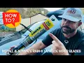 Installing Activating Rain-X Latitude Wiper Blades on a Chrysler Pacifica