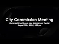 City of Pittsburg Commission Meeting - 8-11-26