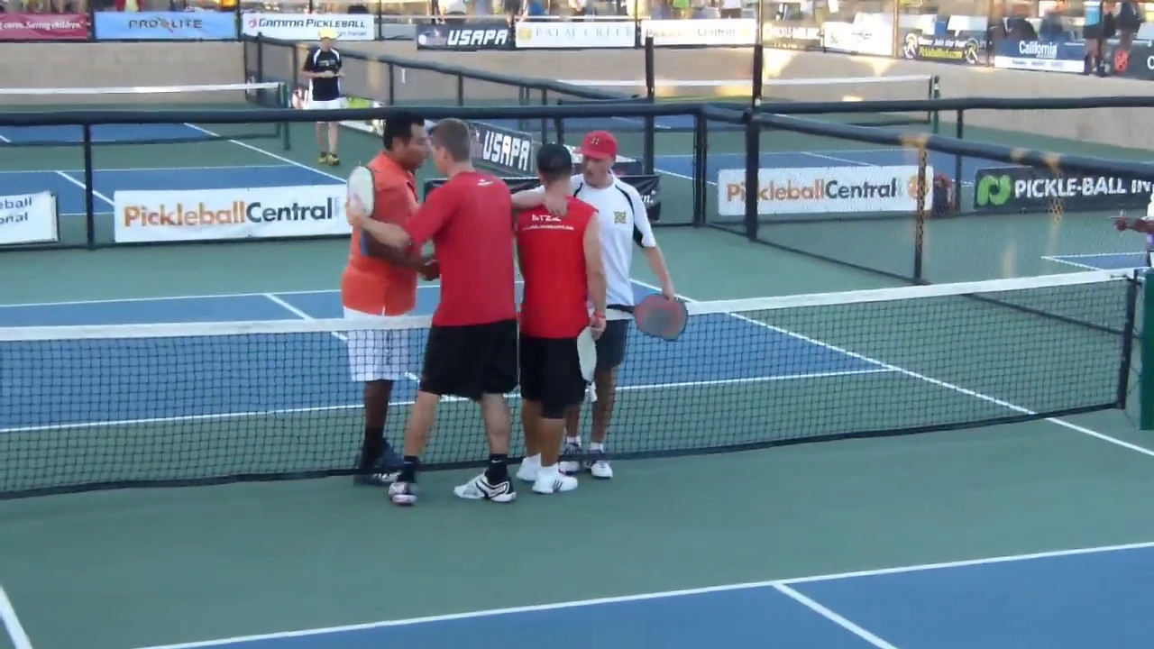 USAPA Nationals 2016 35+ MD FINALS Game 2 Dave Weinbach/Enrique Ruiz v Brent Ditzik/Rob Davidson