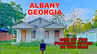 ALBANY GEORGIA ONE OF THE POOREST CITIES IN THE UNITED STATES SLOWLY DYING