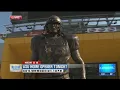 Sun Devil Stadium features new Tillman Tunnel statue board