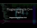 Programming in C Part 2 Chapter 13 Overloading and Templates Exercises 13-3