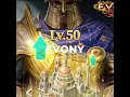Lagu Evony TKR - K50 Out but K48 is the limit #evony #evonythekingsreturn #shorts