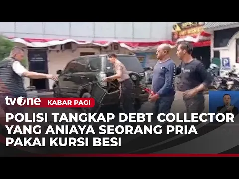 Debt Collector Aniaya Pria Pakai Kursi Diringkus Polisi