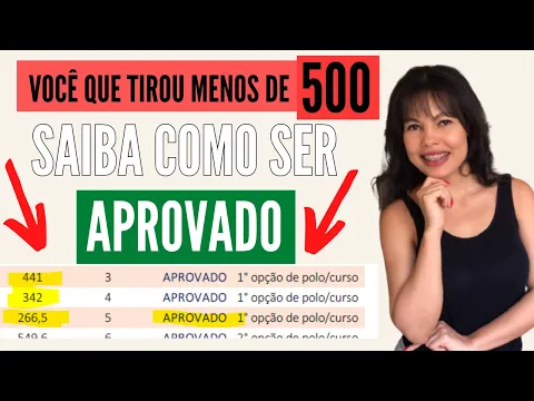 Download MP3 SAIBA COMO SER APROVADO COM NOTA MENOR QUE 500 PONTOS NO ENEM 2020 | IDEAL PARA NOTAS ABAIXO DE 400