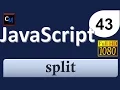 Curso de Javascript desde cero 43 - split