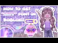 Font tutorial free ride potion Roblox Adopt Me
