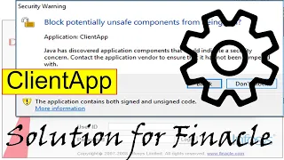 Java - Block potentially unsafe components from being run in DOP Finacle