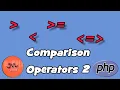 PHP Basic for beginners in Tamil - Comparison Operators Part 2 Lesson 17