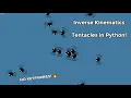 Creating Tentacles Creatures with Inverse Kinematics in Python Pygame Tutorial