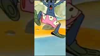 Ну Погоди Волк прыгает в воду мем 