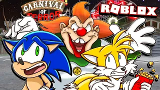 Download 🤡 Sonic \u0026 Tails VS Carnival of TERROR!!  (ROBLOX) MP3