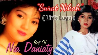 nia daniaty surat nikah lirik lagu niadaniaty liriklagu tembangkenangan