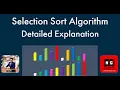 Selection Sort Selection Sort Algorithm and Analysis Data Structure PART 8 7