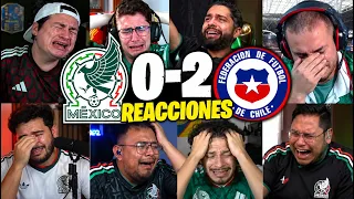 REACCIONES DE MEXICANOS AL MEXICO 0-2 CHILE
